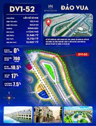 Độc Quyền Liền Kề Đảo Vua DV1-52 – Vị Thế Hiếm, Ưu Đãi Sâu Tới 17%, Giá TTS Chỉ 13,9 Tỷ