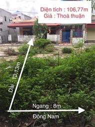 Bán đất đấu giá khu vực TDP Vinh Quang - Phường Sơn Hải - Quận Đồ Sơn