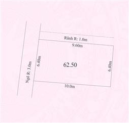 Bán lô 62.5m2 cực đẹp, xã Thuỷ Sơn, Thủy Nguyên, Hải Phòng