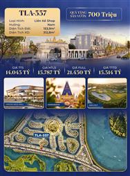 🔥 TLA-337 | SHOPHOUSE LIỀN KỀ – TRỤC KINH DOANH ĐẮC ĐỊA VŨ YÊN  Hướng Nam – Giá TTS chỉ 14,043 Tỷ | Quà Sân Vườn 700 Triệu